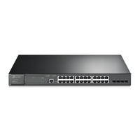 TP-LINK TL-SG3428MP JetStream-28-Port-Gigabit-L2-Managed-Switch mit 24 PoE+ -Ports 384W