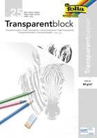 Transparentpapier-Block