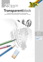 Transparentpapier-Block