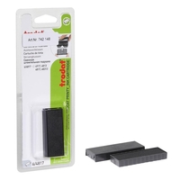 trodat Ersatzstempelkissen 6/4817 schwarz 5, 6 x 1, 9 cm - 2 Stück