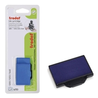 trodat Ersatzstempelkissen trodat Ersatzkissen 6/53 5, 6 x 3, 3 cm Blau