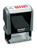 trodat Textstempel Office Ecoprinty "gefaxt" schwarz