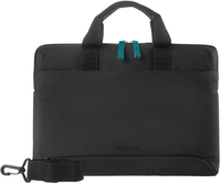 Tucano Smilza Super Slim Tasche für Notebook 15, 6" und Apple MacBook Pro 16" - Schwarz