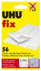 UHU Klebepads 1.2 cm x 1.8 cm weiß