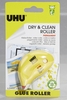 UHU Kleberoller Dry & Clean,  permanent
