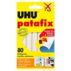 UHU patafix doppelseitige Klebepads 1, 0 x 1, 0 cm - 80 Stück