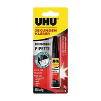 UHU Sekundenkleber 3, 0 g