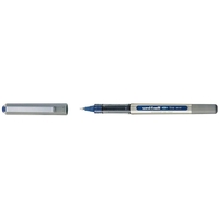 uni-ball eye fine UB-157 Tintenroller silber 0, 4 mm Schreibfarbe blau - 12 Stück