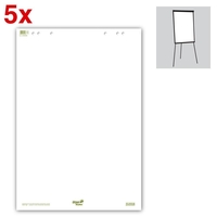 Ursus Flipchart-Blöcke Ursus Flipchart-Bl.blanko 5st. 80 g/m²