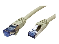 VALUE - Patch-Kabel - RJ-45 (M) bis RJ-45 (M) - 3 m - SFTP CAT6A / KAT6A grau