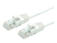 VALUE - Patch-Kabel - RJ-45 (M) bis RJ-45 (M) - 50 cm - UTP CAT 6 weiss