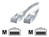 VALUE S/FTP(PiMF) Patchkabel CAT6/Kl.E,  grau 1m