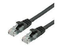 VALUE UTP Patchkabel CAT6/Kl.E,  schwarz,  5m