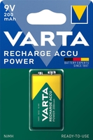 VARTA Akkus VARTA Block Power Akku 200mAh E-Block 9 V