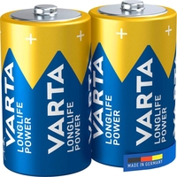 VARTA Batterien LONGLIFE Power Mono D 1, 5 V - 2 Stück