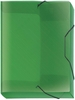VELOFLEX Heftboxen Sammelbox Crystal A4 grün DIN A4 Transparent