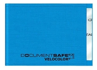 VELOFLEX Kreditkartenhüllen Document Safe® VELOCOLOR® 9, 0 x 6, 3 blau