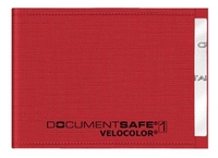 VELOFLEX Kreditkartenhüllen Document Safe® VELOCOLOR® 9, 0 x 6, 3 rot