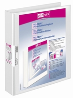 VELOFLEX Präsentationsringbücher Velodur Pr-Rb, 2r, 4, 6cm 10er Ws 4.6 cm DIN A4 weiß