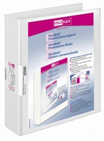VELOFLEX Präsentationsringbücher Velodur Pr-Rb, 2r, 6, 0cm 10er Ws 6 cm DIN A4 weiß