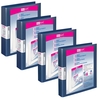 VELOFLEX Präsentationsringbücher Velodur Pr-Ringbuch, 2r, 10er Bu 4.6 cm DIN A4 blau