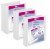 VELOFLEX Präsentationsringbücher Velodur Pr-Ringbuch, 2r, 10er Ws 2 cm DIN A4 weiß