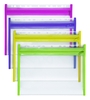 VELOFLEX Reißverschlussbeutel 4x Reißverschlusstasche XS,  A4 21 cm x 28.8 cm transparent