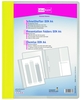 VELOFLEX Schnellhefter Schnellhefter Veloform gelb DIN A4 überbreit PVC gelb