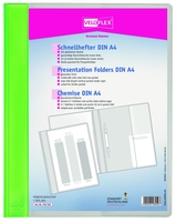 VELOFLEX Schnellhefter Schnellhefter Veloform Hl-Gn DIN A4 überbreit PVC hellgrün
