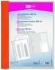 VELOFLEX Schnellhefter Schnellhefter Veloform orange DIN A4 überbreit PVC orange