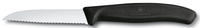 VICTORINOX Kochmesser Victor.Gemüsemesser Wellen Sw Silber