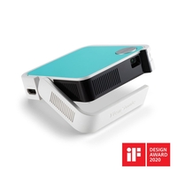 ViewSonic M1 Mini+ portabler Beamer mit JBL Lautsprechern 120 LED Lumen