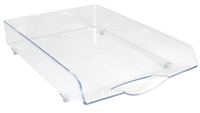 VOSS Briefablagen Briefablage glasklar DIN A4 Transparent