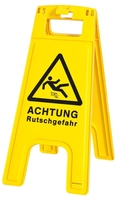Warnaufsteller Warnschild Neutral 28 cm x 58 cm Achtung Rutschgefahr