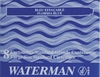 WATERMAN Tintenpatronen für Füller Waterman Tintenpatronen Bl.8st blau