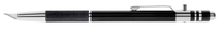 WEDO Bastelmesser Wedo Druckknopfmesser 4 mm schwarz,  silber