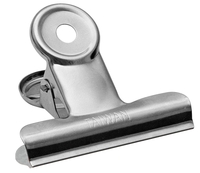 WEDO Briefklemmer Wedo Briefklemmer,  12st,  60mm 64 21360 silber 6 cm