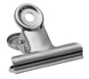 WEDO Briefklemmer Wedo Briefklemmer,  12st,  75mm 64 21375 silber 7.5 cm