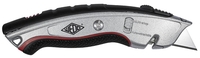 WEDO Cuttermesser Safety-Cutter "Profi Plus" 19 mm schwarz,  rot,  silber