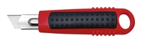 WEDO Cuttermesser Safety Cutter Standard ink.2Ek 18 mm rot