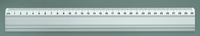 WEDO Lineale Wedo Alulineal 30 cm 30 cm silber