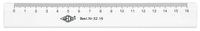 WEDO Lineale Wedo Kunststofflineal 16 cm 18 cm transparent