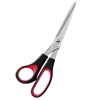 WEDO Linkshänder-Papierschere 21, 0 cm - schwarz-rot