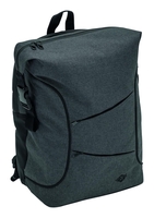 WEDO Rucksack Wedo Rucksack Courier bis 38, 1 cm (15 Zoll) Tarpaulin grau