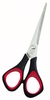 WEDO Scheren Wedo Soft-Schere 16, 0 cm 16 cm schwarz-rot