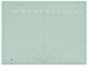 WEDO Schneidematte WEDO Schneidematte A2 mintgrün 3 mm 60, 0 x 45, 0 cm mintgrün