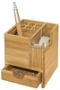 WEDO Schreibtisch-Organizer Tischorganizer Bambus br 10, 3 x 10, 3 x 11, 7 cm Braun