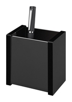 WEDO Stiftehalter Wedo Stifteköcher Black Office 6, 0 x 8, 7 x 9, 6 cm Schwarz