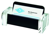 WEDO Visitenkartenhalter Acryl Exclusiv Kartenhalter glasklar