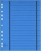 Wekre Trennblätter Trennblätter blau 50 St. 190 g/m² blau